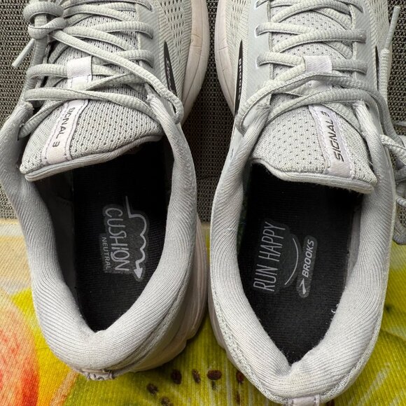 Brooks Signal 3 Mens Running Shoes Size 12 Gray - Picture 4 of 8